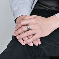 Celtic Rune Tree of Life ring for men, retro Nordic Viking titanium steel ring for women, hip-hop high-end feel thumbnail 8