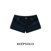 A字型灯芯绒短裤 THEA买手店KEEP SOLO26早春新款 品牌授权