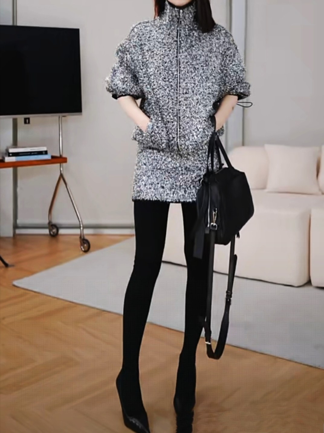 2025新款设计款女士时尚套装立领香风夹克外套+裙子两件套优雅,女装/女士精品,汉服套装,淘宝优惠券,粉丝福利购,淘宝优惠卷