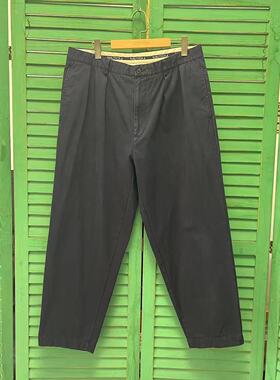 Nautica X freaks store 长谷川 深蓝 too big chino 休闲长裤