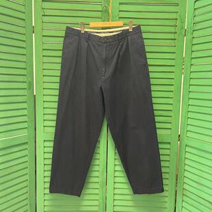 Nautica X freaks store 长谷川 深蓝 too big chino 休闲长裤