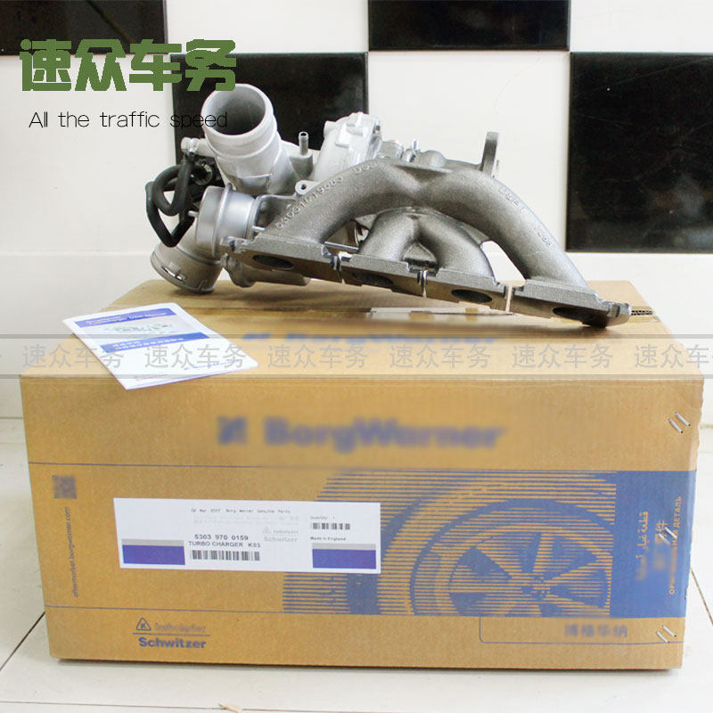 适配奥迪A4LA5A6LQ5迈腾CC途观新帕萨特明昊锐1.8T2.0T涡轮增压器