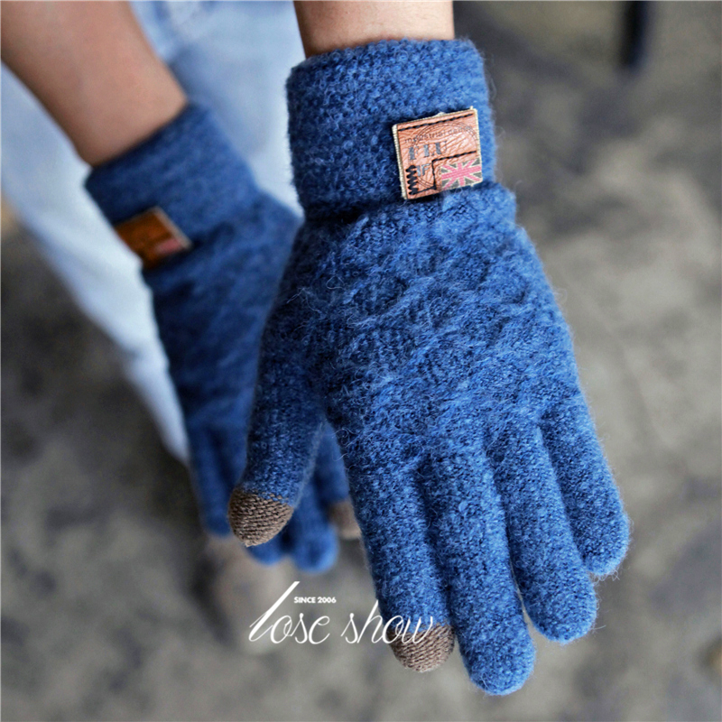 Gants pour homme en de laine - Ref 2782578 Image 4