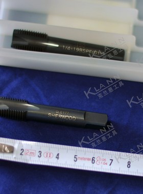 英国SHERWOOD 高速钢BSPF英标细牙管螺纹丝锥55° SHR-085-2020E