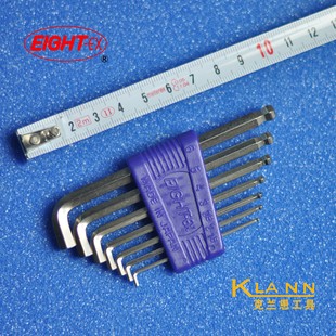 TTR EIGHT 公制短弯头7件套 日本百利内六角扳手