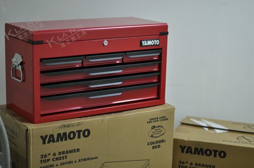 英国YAMOTO工业级卧式工具柜 做工精细 外观鲜亮 YMT-594-1500K