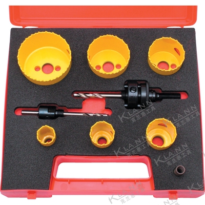 英国KENNEDY固齿距高速钢双金属开孔器9件套 KEN-050-2000K