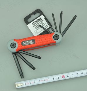 8件套折叠式 KEN 英国KENNEDY 星型扳手 克伦威尔工具 603 1680K