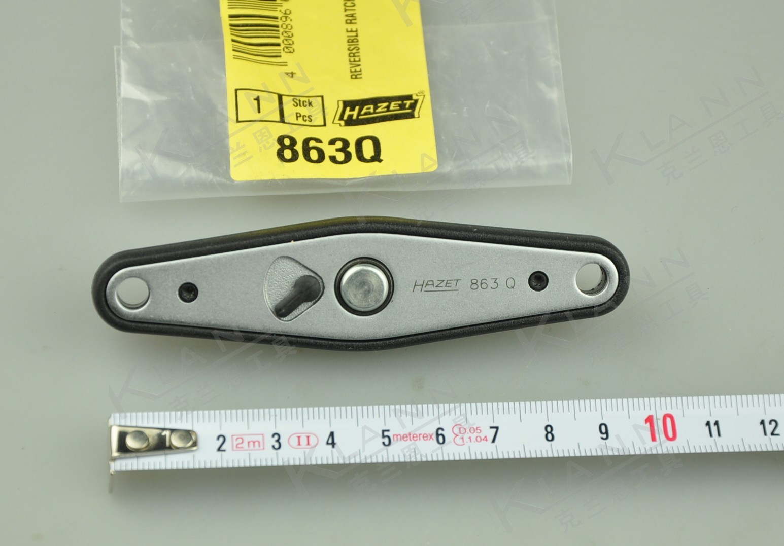 德国HAZET 863Q T型手柄 可逆棘轮扳手 1/4