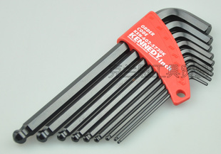 5730K 602 英国肯尼迪KENNEDY英制L型球头内六角扳手9件套 KEN