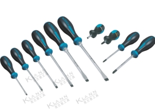 德国 HAZET 802/10 螺丝刀组套 经典双色高扭矩防滑手柄