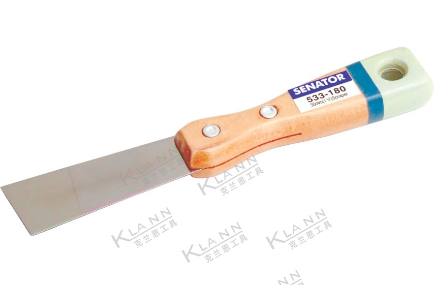 英国SENATOR 维修级木柄铲刀 平铲刀 SEN-533-1720K 油漆匠工具