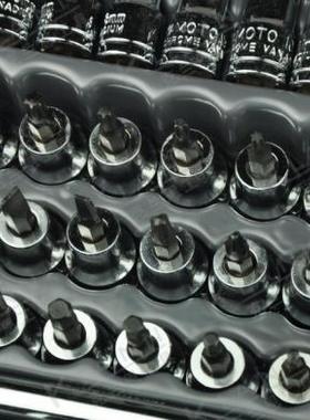 英国YAMOTO 55件公制套筒扳手组合YMT-582-6180K 克伦威尔工具