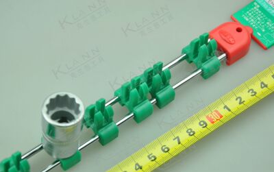 日本KTC 套筒架 套筒放置导轨 1/2套筒用 EHB405 EHB410