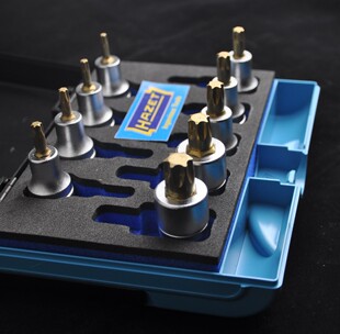 德国HAZET星型改锥旋具套筒9件套 992/9 奔驰宝马保时捷专用工具