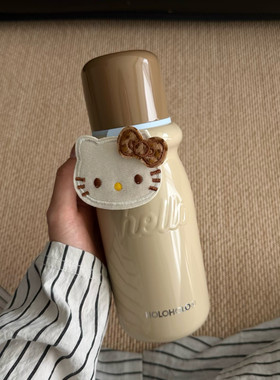 holoholo小奶瓶女高颜值便携外带学生水杯大容量不锈钢儿童保温杯