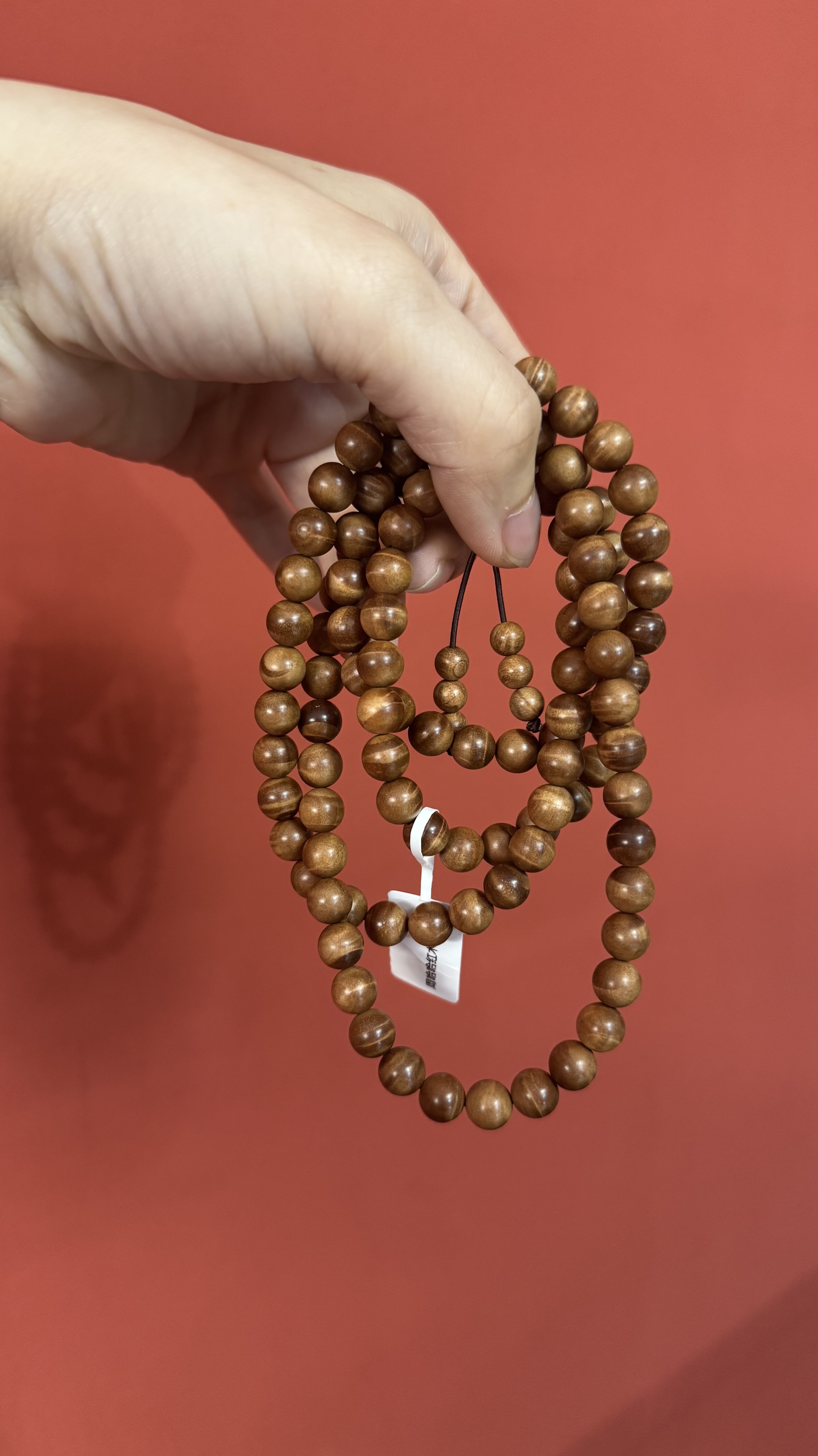 精品就是与众不同老山檀香水波老料108被誉为行走的香氛手串项链