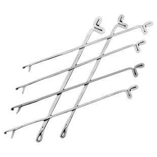 四平门襟机空心圆带机手摇横机织针6针7针9针12针14针16针18针