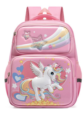 书包幼儿园大班书包 小学生一二年级书包卡通轻便儿童双肩背包