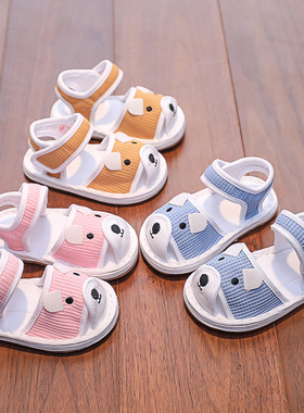 儿童1-3岁2手工布凉鞋男女小童婴儿软底宝宝布鞋千层底学步夏K213