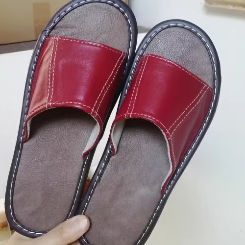 今年新款真皮拖鞋 男女士夏天凉拖鞋 羊皮面软皮高级室内皮拖鞋