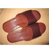 包邮 免快递男女士凉爽拖鞋 春秋舒适拖鞋 男士 室内真皮牛筋底皮拖鞋