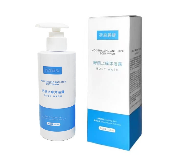荷森碧缇润肤止痒沐浴露200mI儿童成人舒缓清洁