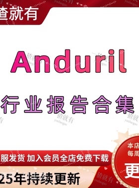 2025年Anduril行业报告合集 安杜里尔 航天军工 专题研究报告