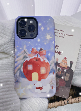 心有安处 小幸福。ins简约治愈系手机壳适用苹果17promax菲林二合一华为pura80荣耀500VivoS50X300小米17k70