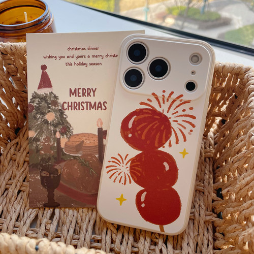 2026年新年款红色手机壳