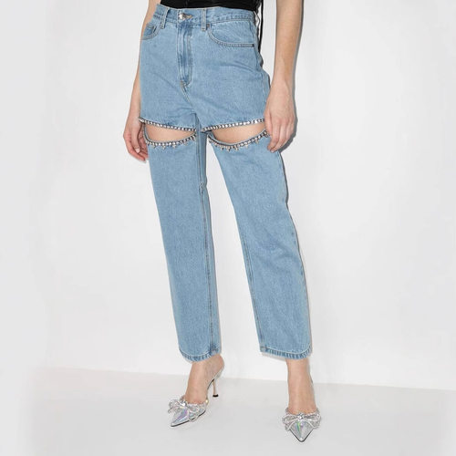 American Style All-match Slimming 2026 Straight Loose High W