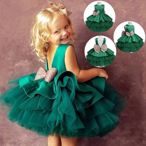Kids Dress For Girls Christmas New Year Princess Eleagnt Par
