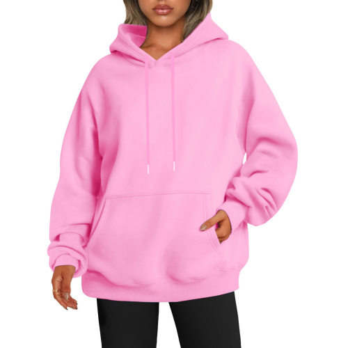 Women's Oversized Shoulder Sleeve Hooded Station Thick Hoode