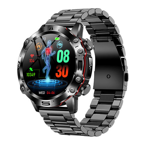 2025et482 Smart Watch Outdoor Sports Amolde Hd Ecg Call Non-