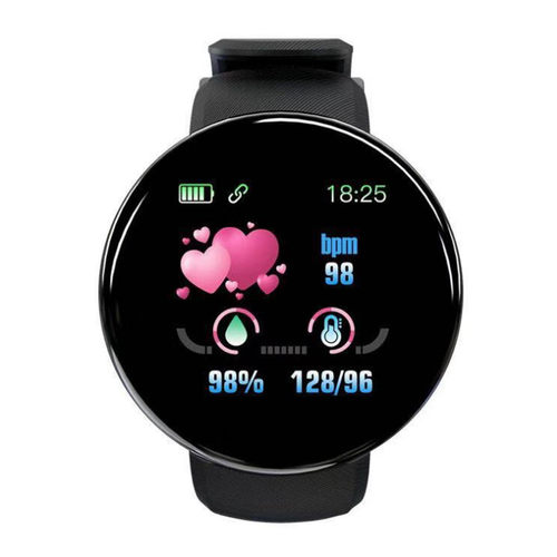 D18s Round Screen Smart lor Screen Sports Pedometer Sleep Mo