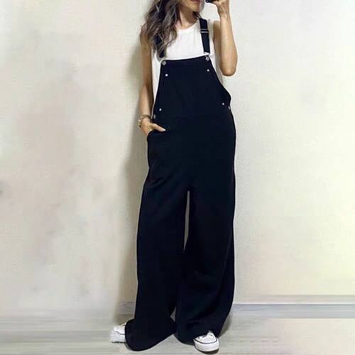 2026 Japanese Style Loose And Slim Denim Overalls For Women,