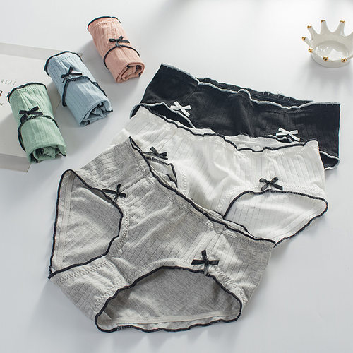 Women's Breathable Girls Japanese Underwear 2026 Women's Pur