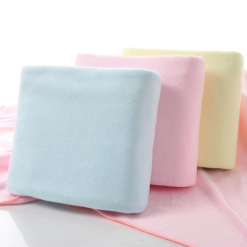 Newborn Baby Bath Towel Cushion Blanket Adult uple Square Th