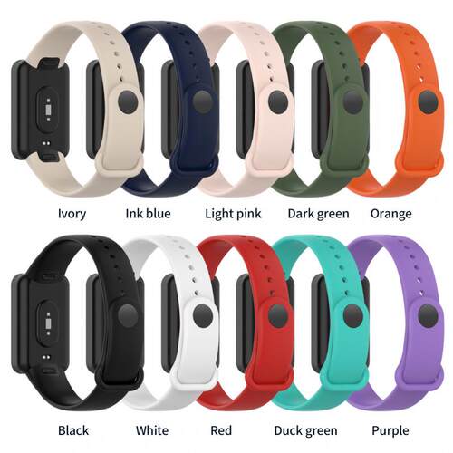 Silicone Watchband Strap For Xiaomi Redmi Smart Band Pro Bra