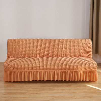 【】bubble Chiffon Armless Sofa ver, Universal Four-seat Eur