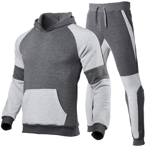 Manufacturer Hooded Fashionable Casual Suit Solid lor Manufa