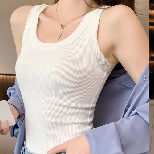 l Bottoming Camisole Women's 2026 Day  Inner ver Small White