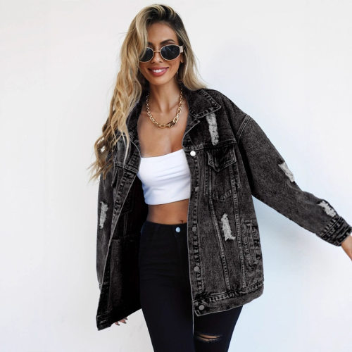 Xintang Denim Style High-end Super Good-looking Jacket Women