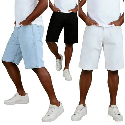 Denim Shorts Men's American Sreet Straight Loose rendy All-m