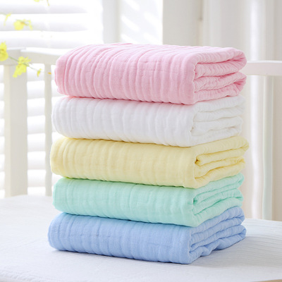 Bath Towel Class A Baby Six-layer Plain Children's Pure lor