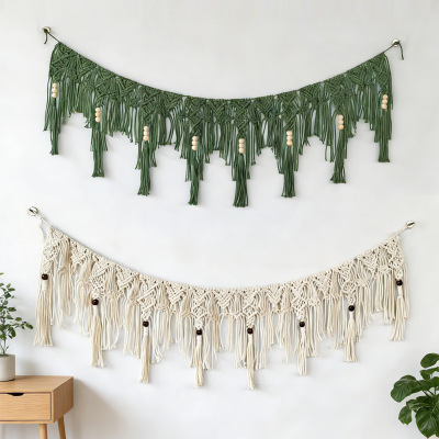 Bohemian tton Rope Hand-woven Wall Hanging Wall Decorations