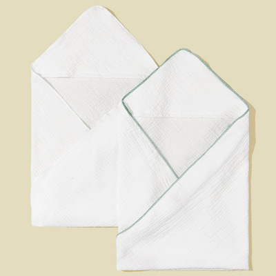 Baby's Hooded Bath Towel tton Bath Towel Baby Swaddle Blanke