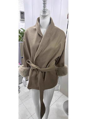 Mid-length Lapel Double-sided Cashmere at For Women 2026 Ric