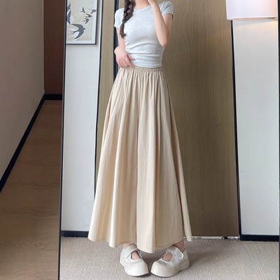 2026 High-end Apricot Yamamoto Culottes For Women High-waist