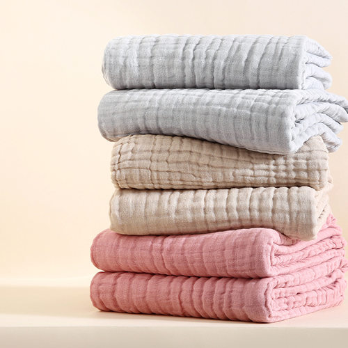Class A Newborn Bath Towel Baby Quilt Baby Blanket Plain tto